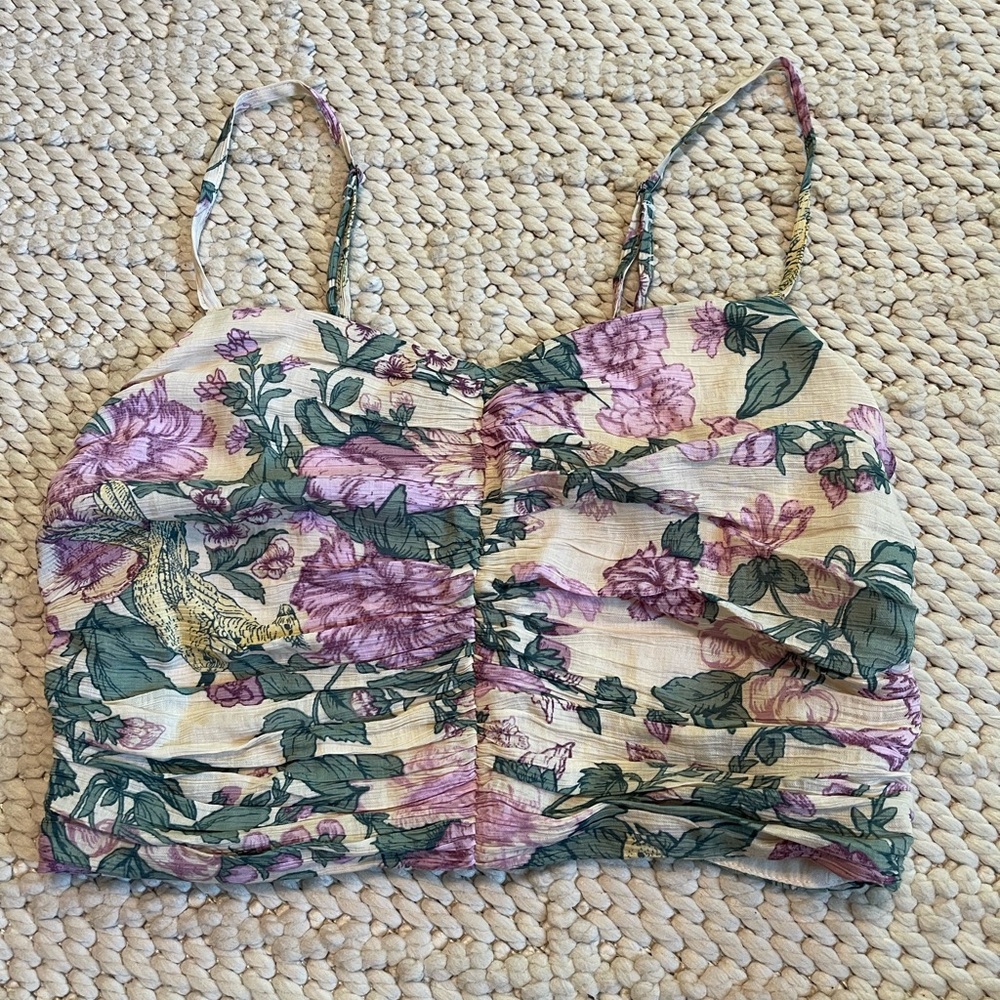 Abercrombie crop tank top